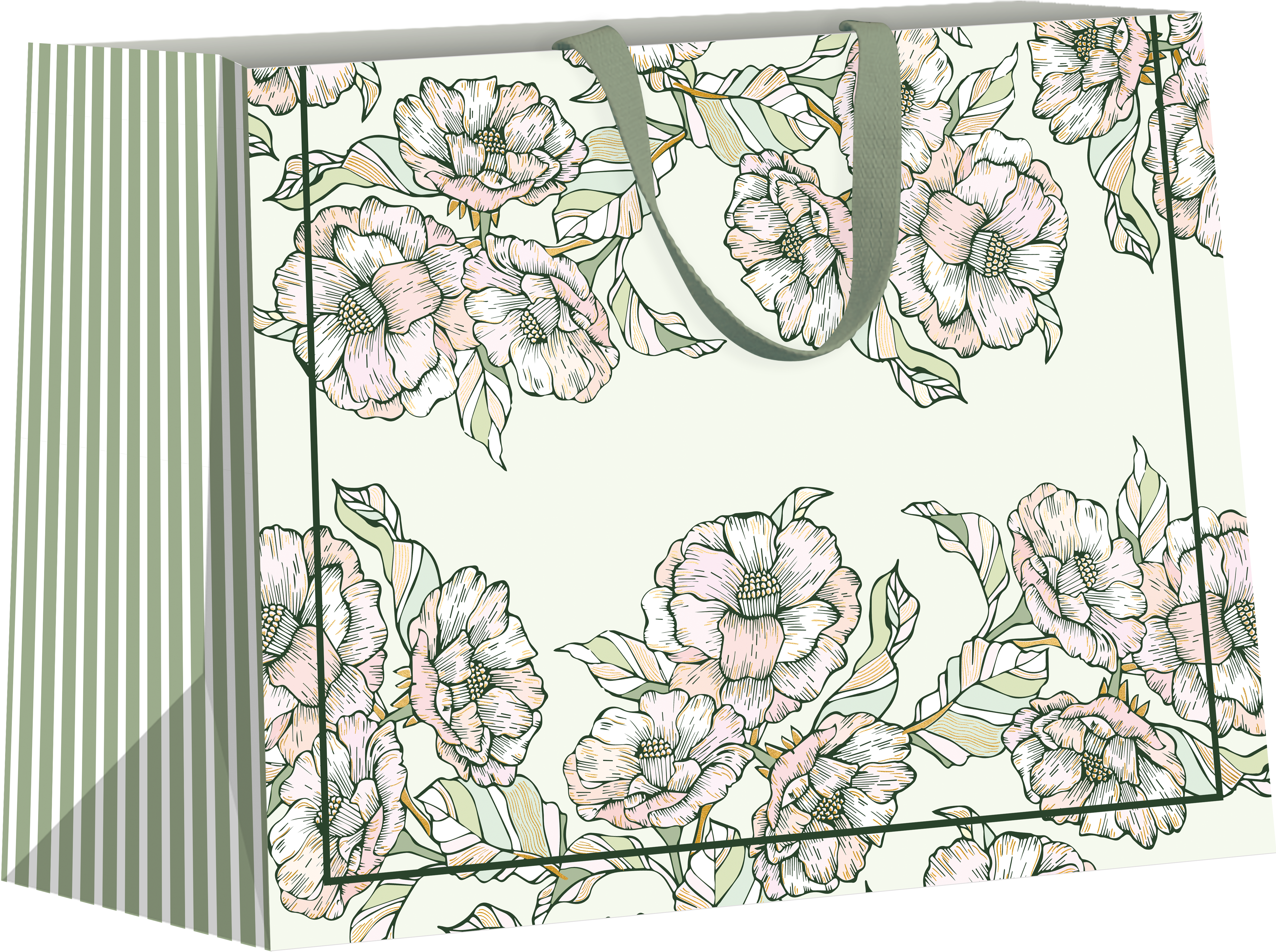 Flowers Large Gift Bag